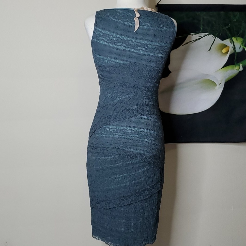 Bailey44 Lace Overlay Bandage Dress - Picture 5 of 6